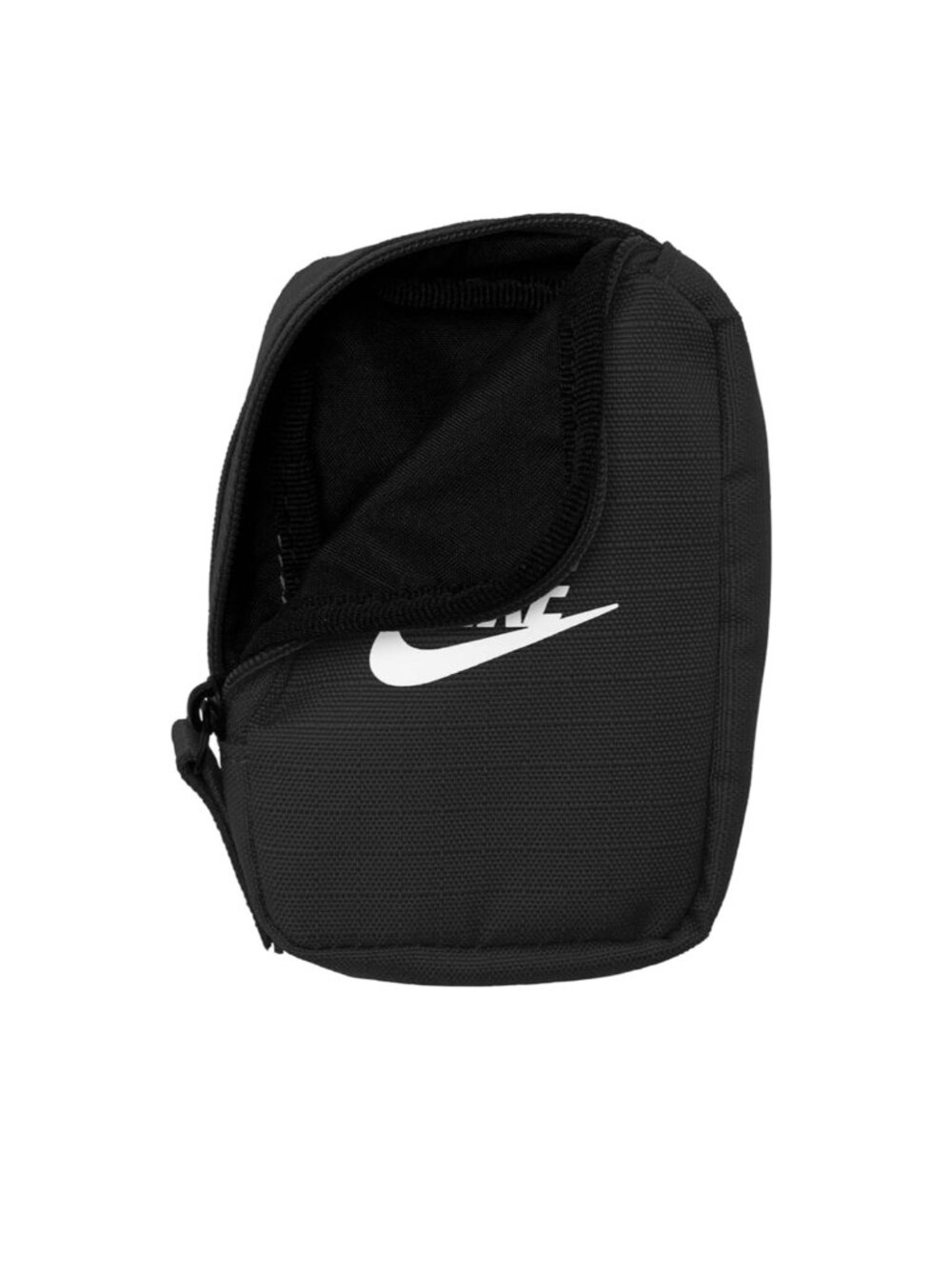 NIKE CLUB Accessories Pouch Lanyard Small Sports Fashion Black Zip Close - Picture 3 of 6